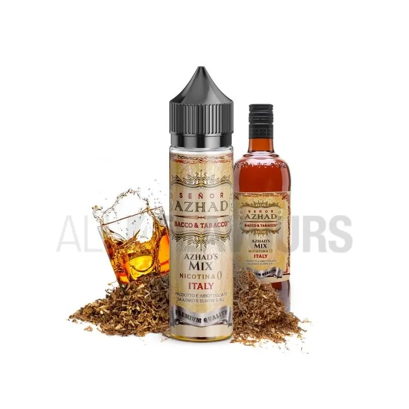 Extracto orgánico tabaco sin nicotina Elixirs Bacco&Tabacco Senor 20 ml Azhads elixir sabor a tabaco Extracto orgánico tabaco sin nicotina Elixirs Bacco&Tabacco Senor 20 ml Azhads elixir sabor a tabaco