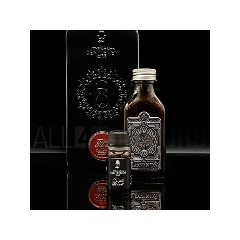 Extracto orgánico de tabaco Legends Triple Black 11ml sin nicotina Extracto orgánico de tabaco Legends Triple Black 11ml sin nicotina