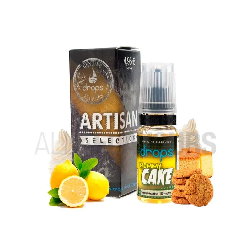 Líquido sales de nicotina Mommy Cake 10 ML 10/20 MG Drops con sabor dulce Líquido sales de nicotina Mommy Cake 10 ML 10/20 MG Drops con sabor dulce