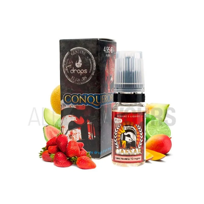 Líquidos sales de nicotina Caesar 10 ML 10/20 MG Drops con sabor frutal Líquidos sales de nicotina Caesar 10 ML 10/20 MG Drops con sabor frutal