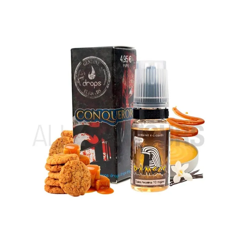Líquido sales de nicotina Ramses 10 ML con diferentes graduaciones de nicotina y sabor dulce Líquido sales de nicotina Ramses 10 ML con diferentes graduaciones de nicotina y sabor dulce