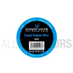 Hilo Resistivo Fused Clapton NI80 Vandy Vape