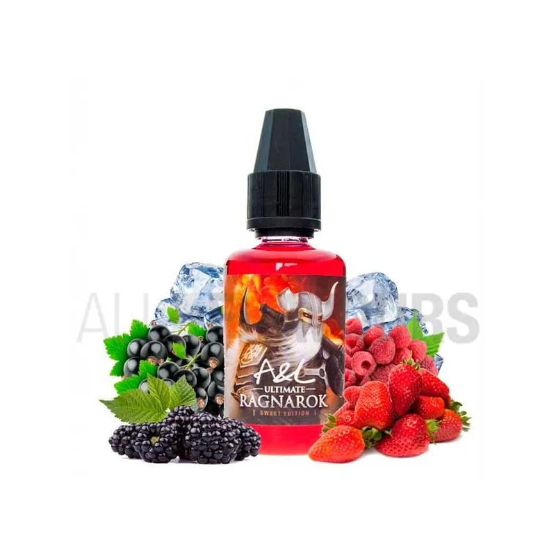 aroma vapeo sin nicotina ragnarok sweet 30 ml marca A&L sabor frutal fresco aroma vapeo sin nicotina ragnarok sweet 30 ml marca A&L sabor frutal fresco
