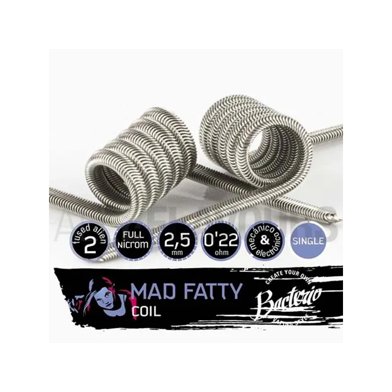 Bacterio Coils Mad Fatty Single Coil 0.22 Ohm