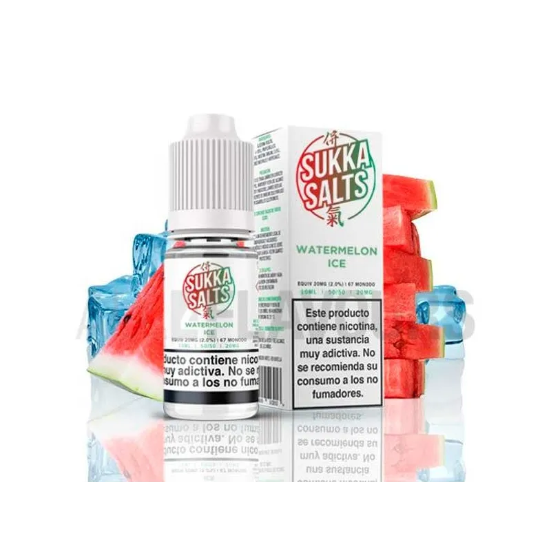 Watermelon Ice 10 ML 10/20 MG Sukka Salts