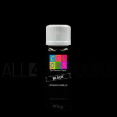 Extracto orgánico tabaco sin nicotina Colors Black 10 ml Clamour Vape