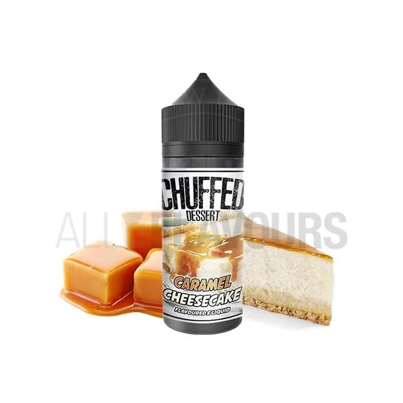 líquido vaper Caramel Cheesecake 100 ml Chuffed Dessert con sabor a tarta de queso