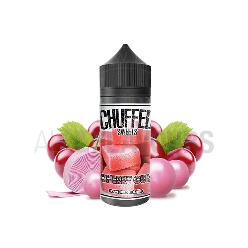 líquido vapeo sin nicotina Cherry Gum 100 ml Chuffed Dessert con sabor a chicle líquido vapeo sin nicotina Cherry Gum 100 ml Chuffed Dessert con sabor a chicle