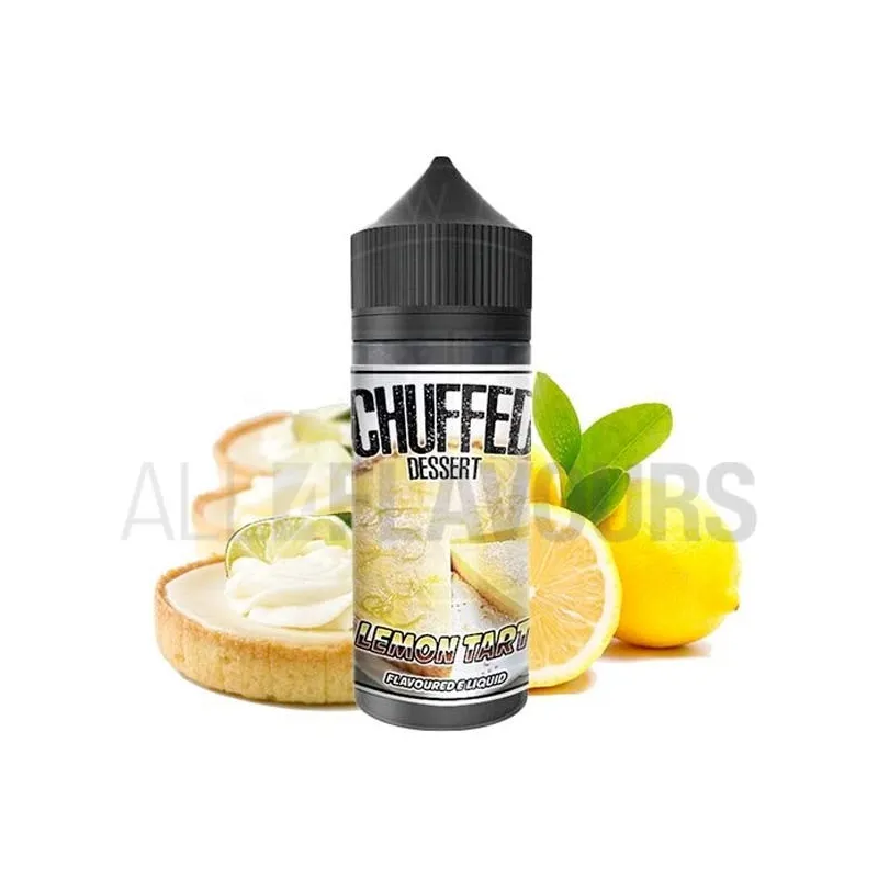 líquido vapeo sin nicotina Lemon Tart 100 ml Chuffed Dessert con sabor a tarta de limón líquido vapeo sin nicotina Lemon Tart 100 ml Chuffed Dessert con sabor a tarta de limón