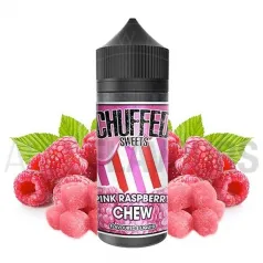 líquido vapeo sin nicotina Pink Raspberry Chew 100 ml Chuffed Dessert sabor a chicle