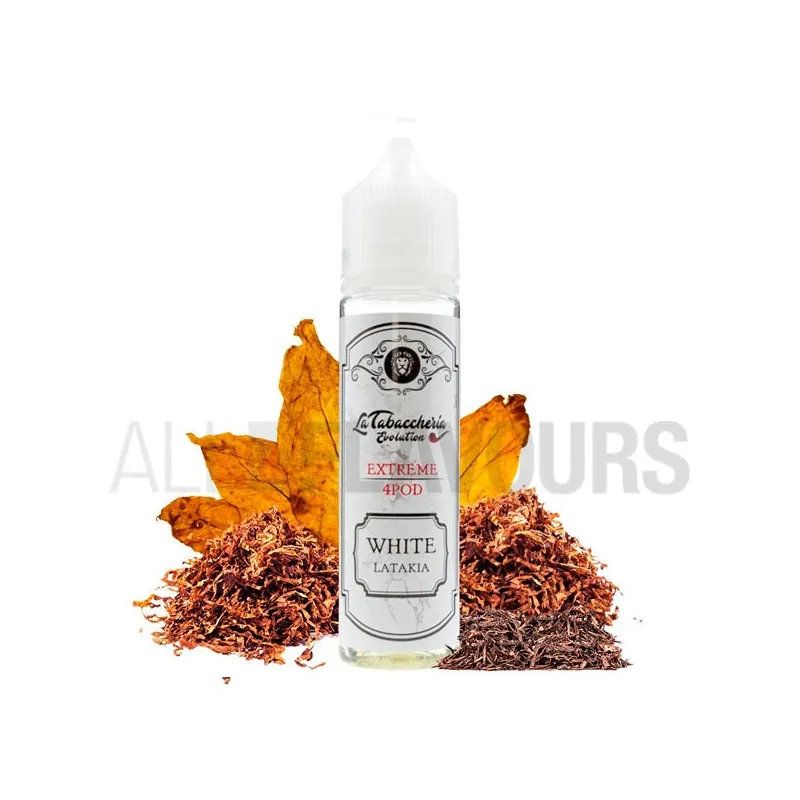 Extracto orgánico tabaco sin nicotina Extreme 4 pod White Latakia 20 ml La Tabaccheria Extracto orgánico tabaco sin nicotina Extreme 4 pod White Latakia 20 ml La Tabaccheria