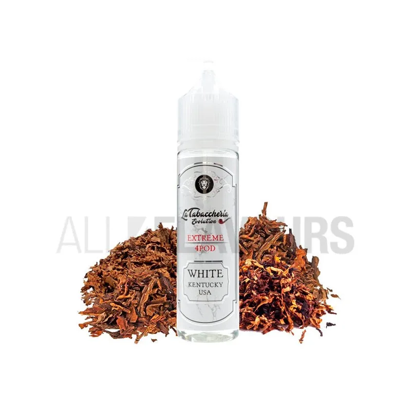 Extracto orgánico tabaco sin nicotina Extreme 4 pod White Kentucky USA 20 ml La Tabaccheria Extracto orgánico tabaco sin nicotina Extreme 4 pod White Kentucky USA 20 ml La Tabaccheria