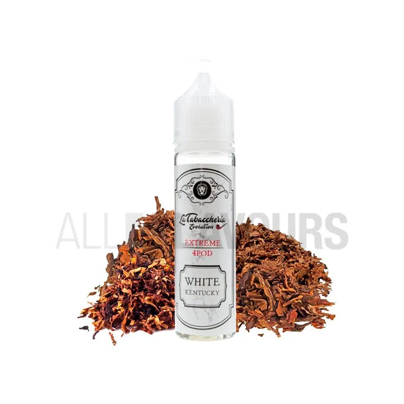 Extracto orgánico tabaco sin nicotina 4 pod White Kentucky 20 ml La Tabaccheria Extracto orgánico tabaco sin nicotina 4 pod White Kentucky 20 ml La Tabaccheria