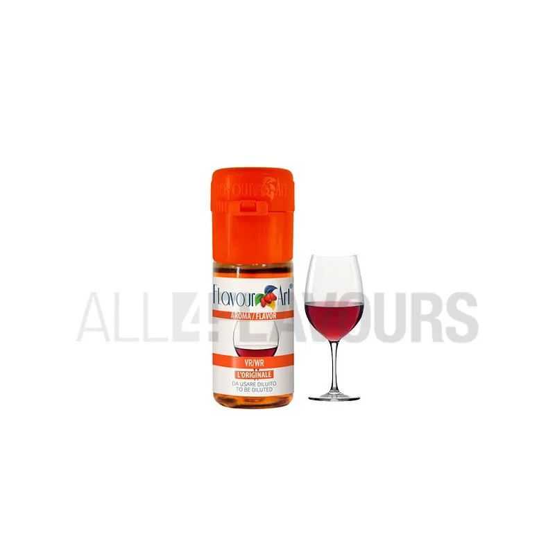 Aroma vapeo vino rojo 10 ml de la marca Italiana Flavour art Aroma vapeo vino rojo 10 ml de la marca Italiana Flavour art
