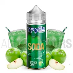 Líquido vapeo sin nicotina Apple Fizz 100 ml Kingston Eliquid con sabor a manzana