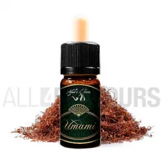 Extracto orgánico tabaco sin nicotina Umami 10 ml Azhads elixir sabor a tabaco