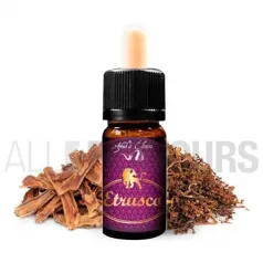 Extracto orgánico tabaco sin nicotina Etrusco 10 ml Azhads elixir sabor a tabaco