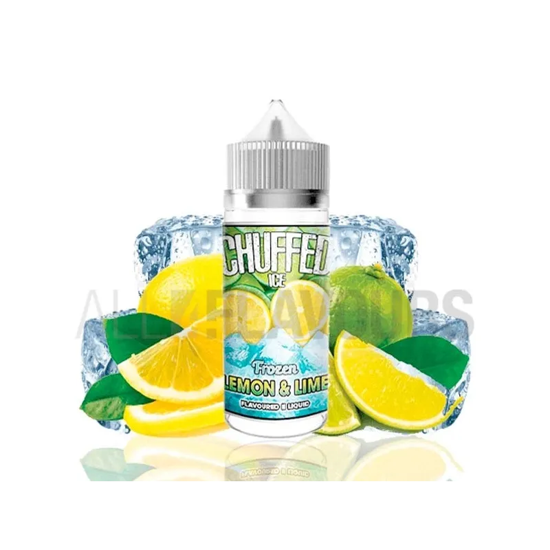 líquido vapeo sin nicotina Frozen Lemon Lime 100 ml Chuffed Dessert sabor lima limón líquido vapeo sin nicotina Frozen Lemon Lime 100 ml Chuffed Dessert sabor lima limón
