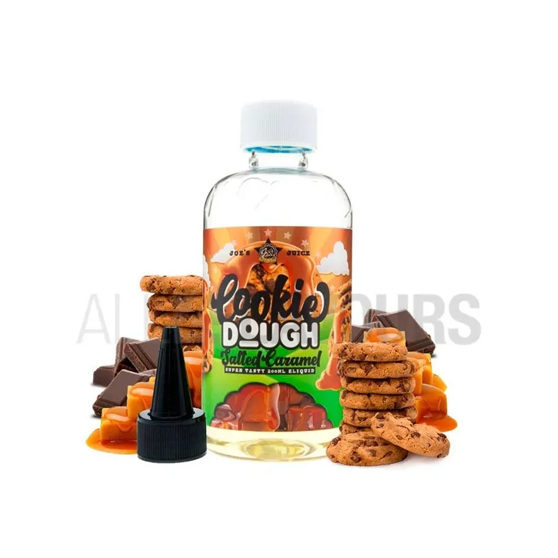 Líquido vapeo Cookie Dough Salted Caramel 200 ml Joe´s Juice con sabor a galletas Líquido vapeo Cookie Dough Salted Caramel 200 ml Joe´s Juice con sabor a galletas