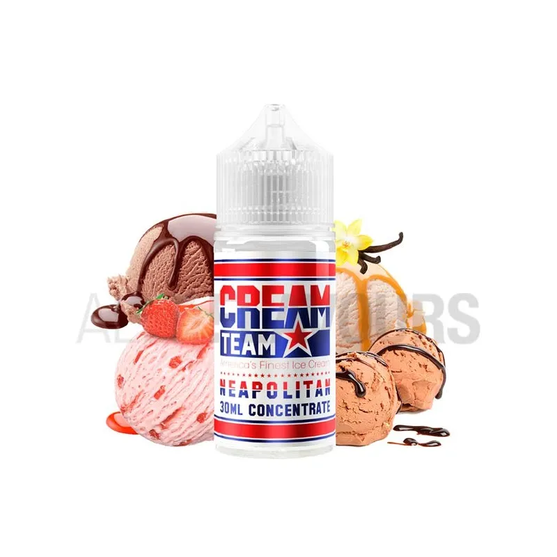 Aroma vapeo 30 ml neapolitan de la marca americana Kings Crest Aroma vapeo 30 ml neapolitan de la marca americana Kings Crest