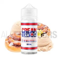 Líquido vapeo kings crest Cinnarol, sabor a bollo con canela 100 ml