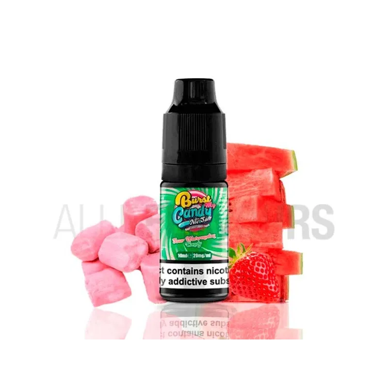 Líquido sales de nicotina sabor frutal sandía sour watermelon Burst my Candy Líquido sales de nicotina sabor frutal sandía sour watermelon Burst my Candy