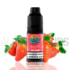 Líquido sales de nicotina sabor frutal Strawberry Laces10 ml 10/20 mg  Burst my Candy