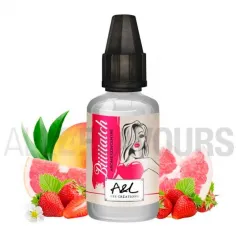 aroma vapeo sin nicotina biiiatch 30 ml marca A&L sabor frutal