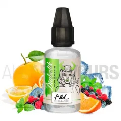 aroma vapeo sin nicotina diabolik 30 ml marca A&L sabor frutal fresco