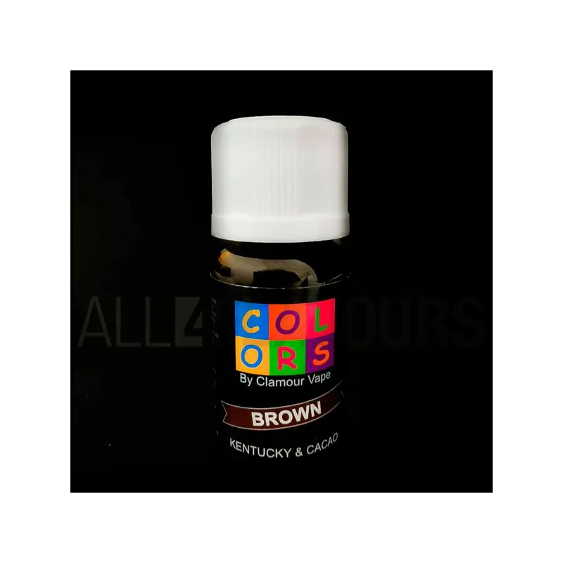 Extracto orgánico tabaco sin nicotina 10 ml Colors Brown 10 ml Clamour Vape Extracto orgánico tabaco sin nicotina 10 ml Colors Brown 10 ml Clamour Vape