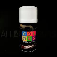 Extracto orgánico tabaco sin nicotina 10 ml Colors Brown 10 ml Clamour Vape