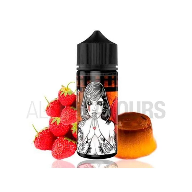 Líquido vapeo con sabor a flan con fresas Mothers Milk 100 ml Suicide Bunny Líquido vapeo con sabor a flan con fresas Mothers Milk 100 ml Suicide Bunny