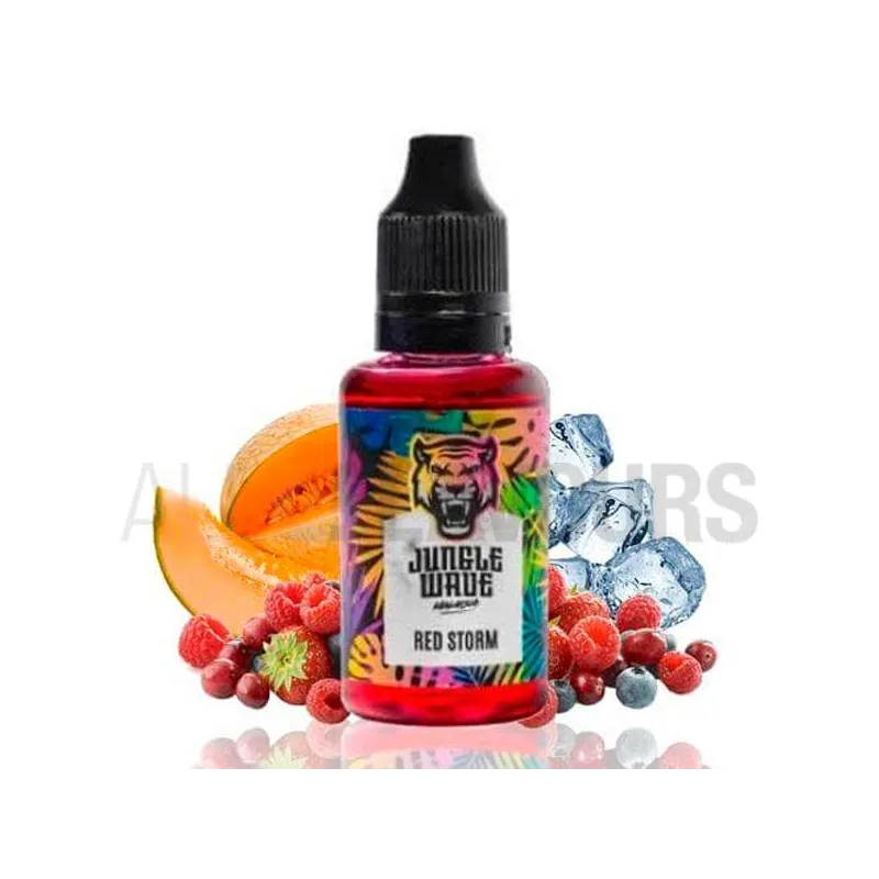 aroma vapeo para hacer tus líquidos de vaper con sabor frutal fresco Red Storm 30 ml Jungle Wave aroma vapeo para hacer tus líquidos de vaper con sabor frutal fresco Red Storm 30 ml Jungle Wave