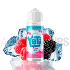 líquido vaper sin nicotina con sabor a frutos del bosque y hielo Frost Bite 100 ml Yeti ice