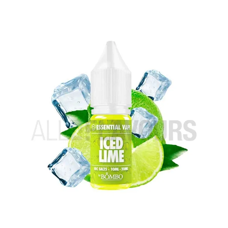 líquidos sales nicotina Iced Lime Essential Vape 10 ml 10/20 MG Bombo líquidos sales nicotina Iced Lime Essential Vape 10 ml 10/20 MG Bombo
