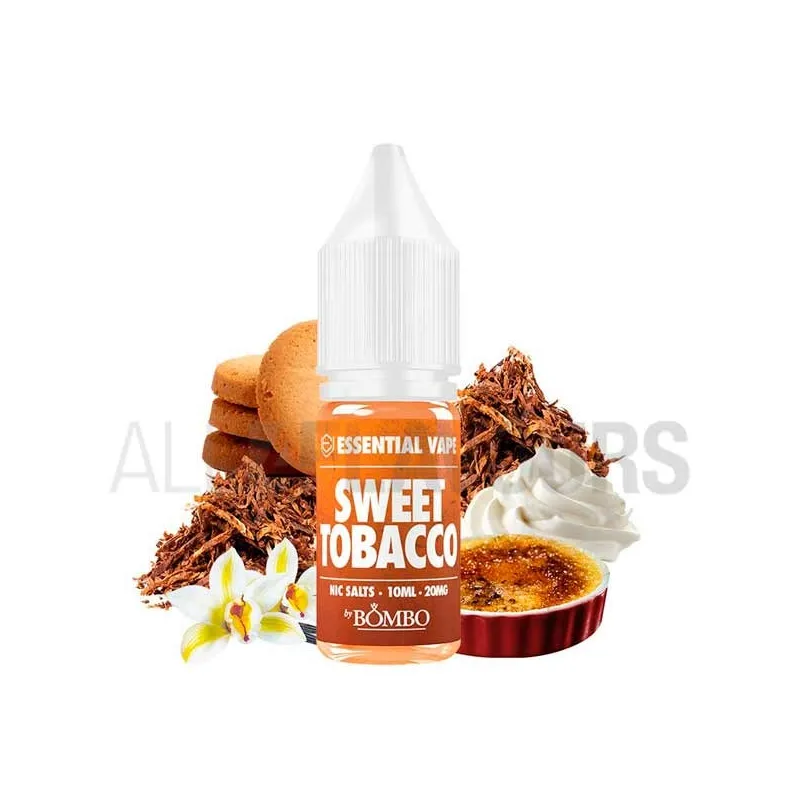 Líquido sales de nicotina Sweet Tobaco Essential Vape 10 ml 10/20 MG Bombo Líquido sales de nicotina Sweet Tobaco Essential Vape 10 ml 10/20 MG Bombo
