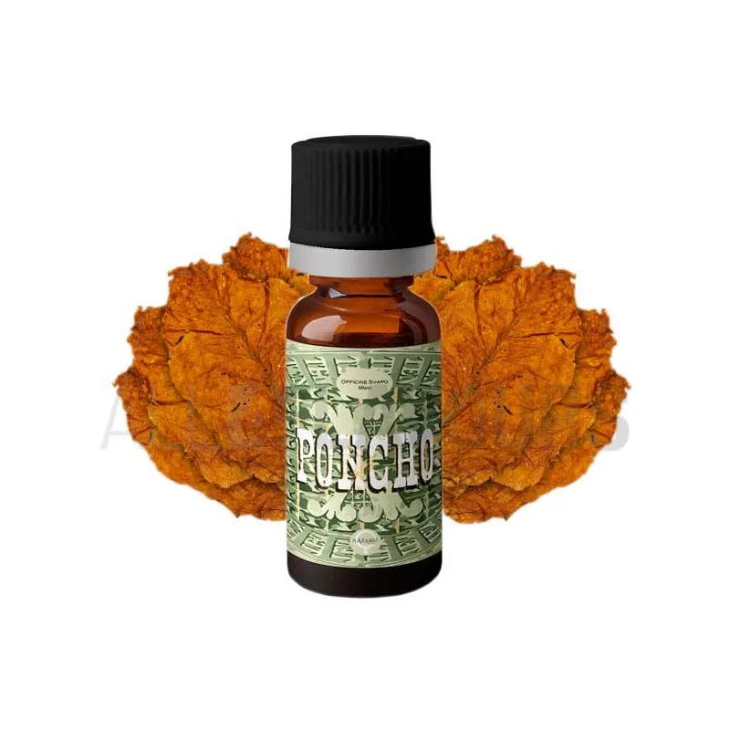 Extracto orgánico tabaco sin nicotina Poncho 10 ml Officine Svapo Extracto orgánico tabaco sin nicotina Poncho 10 ml Officine Svapo