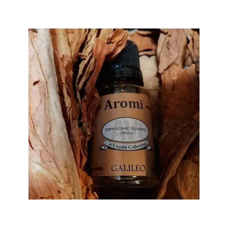 Extracto orgánico tabaco sin nicotina Galileo 10 ml Officine Svapo Extracto orgánico tabaco sin nicotina Galileo 10 ml Officine Svapo