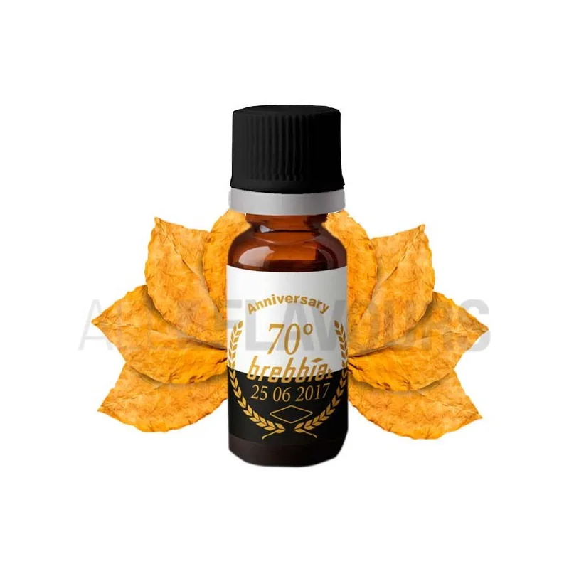 Extracto orgánico tabaco sin nicotina Brebbia 70 Anniversario 10 ml Officine Svapo Extracto orgánico tabaco sin nicotina Brebbia 70 Anniversario 10 ml Officine Svapo