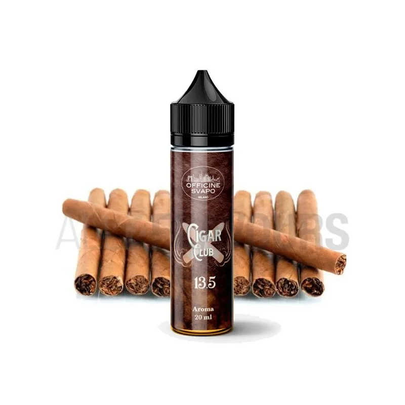 Extracto orgánico tabaco sin nicotina Cigar Club 13.5 20 ml Officine Svapo Extracto orgánico tabaco sin nicotina Cigar Club 13.5 20 ml Officine Svapo