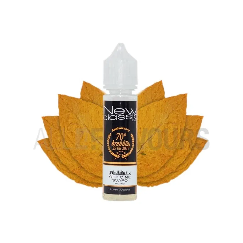 extracto orgánico tabaco Brebbia 70 Aniversario 20 ml Officine Svapo extracto orgánico tabaco Brebbia 70 Aniversario 20 ml Officine Svapo