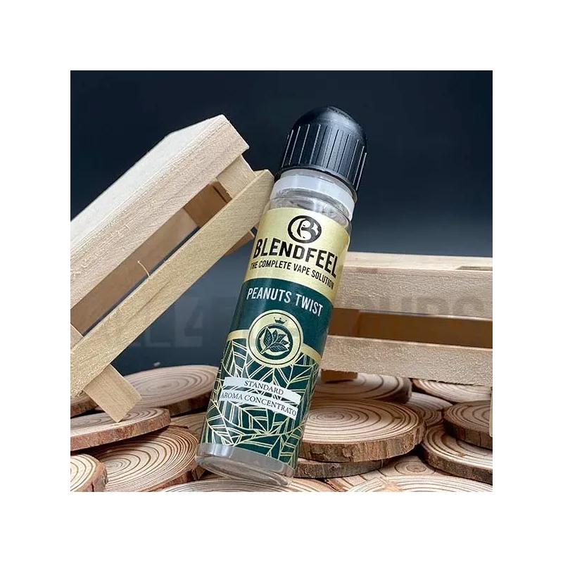 extracto orgánico tabaco sin nicotina Peanut Twist 20 ml Blendfeel sabor a tabaco frutos secos extracto orgánico tabaco sin nicotina Peanut Twist 20 ml Blendfeel sabor a tabaco frutos secos
