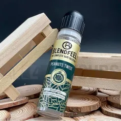 extracto orgánico tabaco sin nicotina Peanut Twist 20 ml Blendfeel sabor a tabaco frutos secos