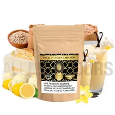 líquido vaper sales nicotina 22 ml lemon surprise sabor dulce best vap