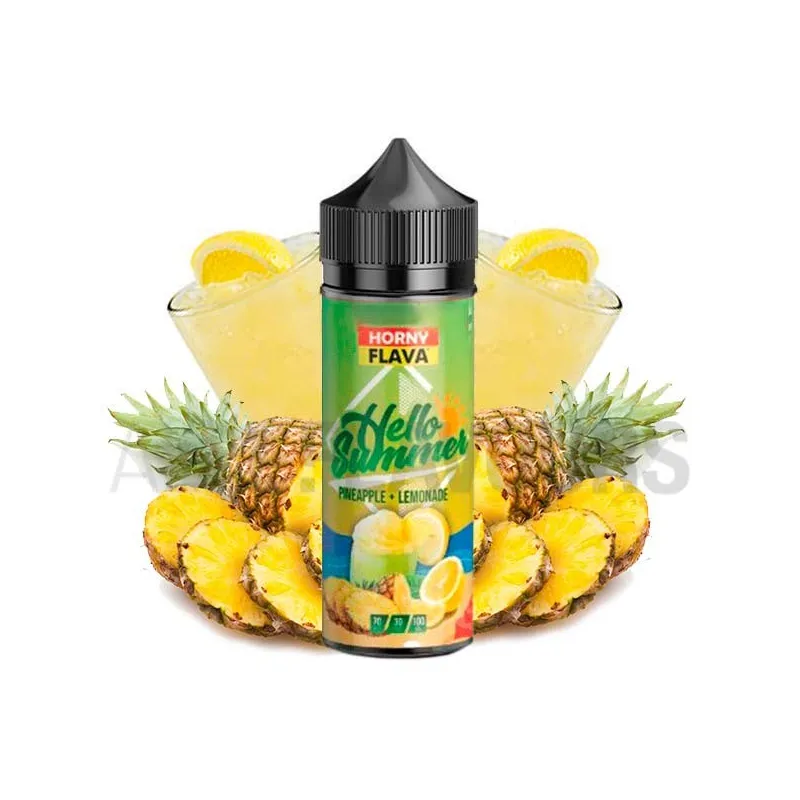 Líquido vaper pineapple lemonade 100 ml sin nicotina horny flava Líquido vaper pineapple lemonade 100 ml sin nicotina horny flava