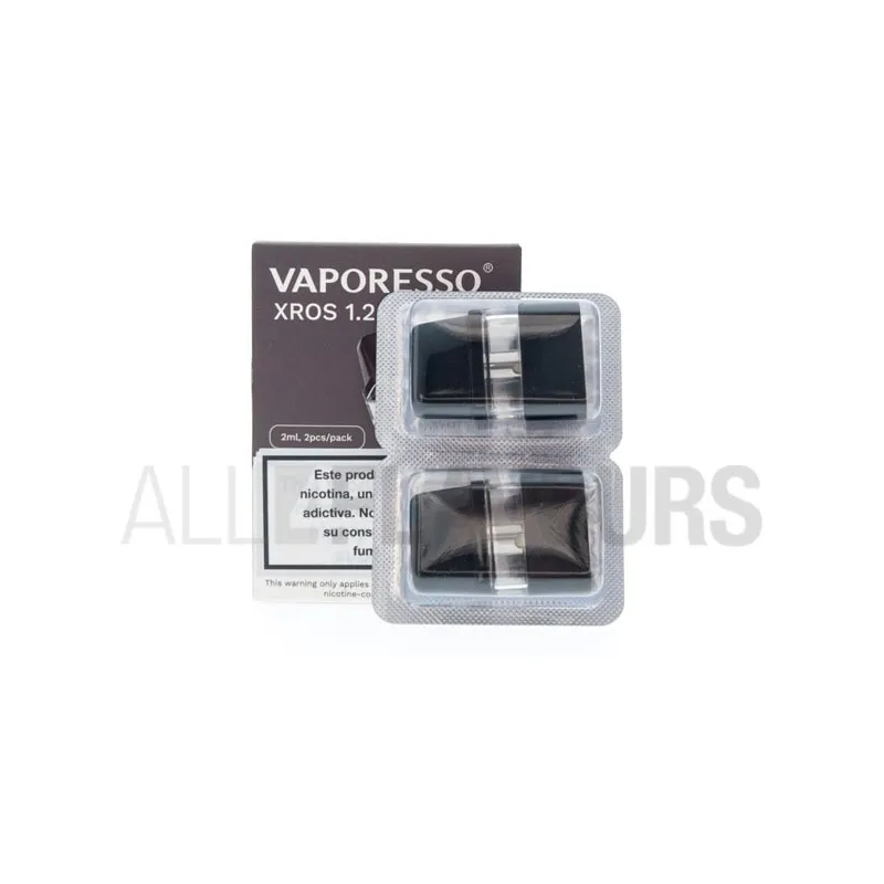 cartuchos recambio para vaporesso xros 2 ml con diferentes ohmios cartuchos recambio para vaporesso xros 2 ml con diferentes ohmios