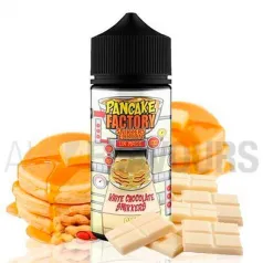 líquido vapeo sin nicotina White Chocolate Snikkers 100 ml Pancake Factory sabor dulce