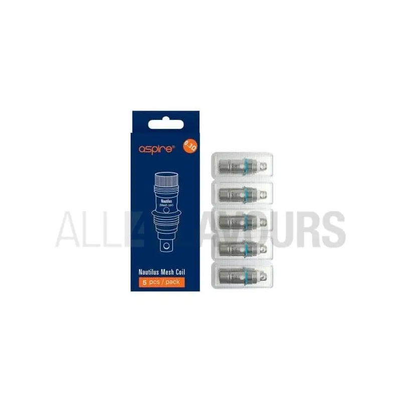 Resistencia Aspire Nautilus Mesh Coil 0.3 Ohm