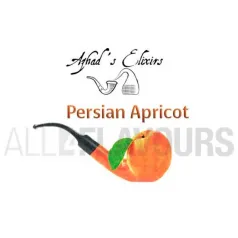 Extracto orgánico tabaco sin nicotina Persian Apricot 10ml Azhads elixir sabor a tabaco