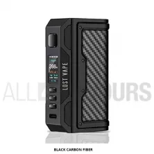 Mod vapeo thelema lost vape black carbon fiber
